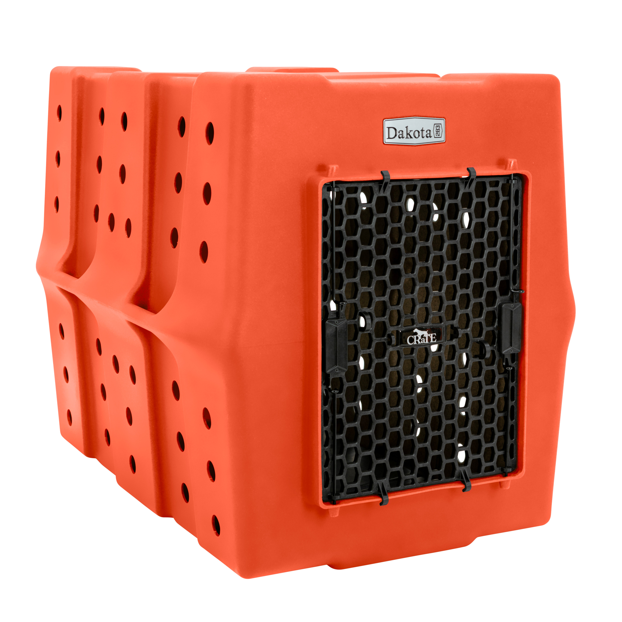 Dakota 283 Canine Rough and Tough Economy Kennel — X-Large, Orange, Model# D2-CRATE-XL-ORA